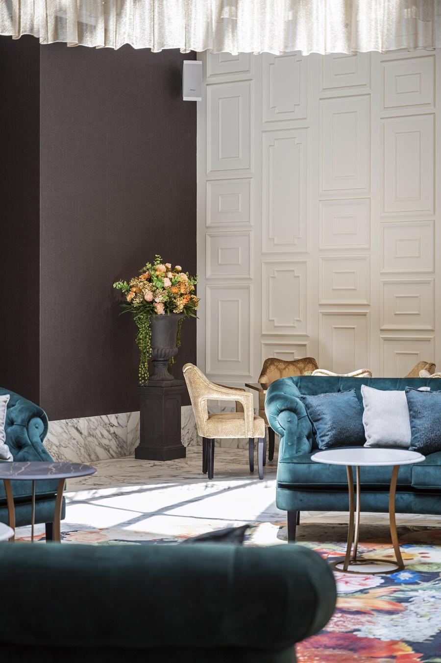 Aurea Ana Palace By Eurostars Hotel Company بودابست المظهر الخارجي الصورة The lobby of the hotel