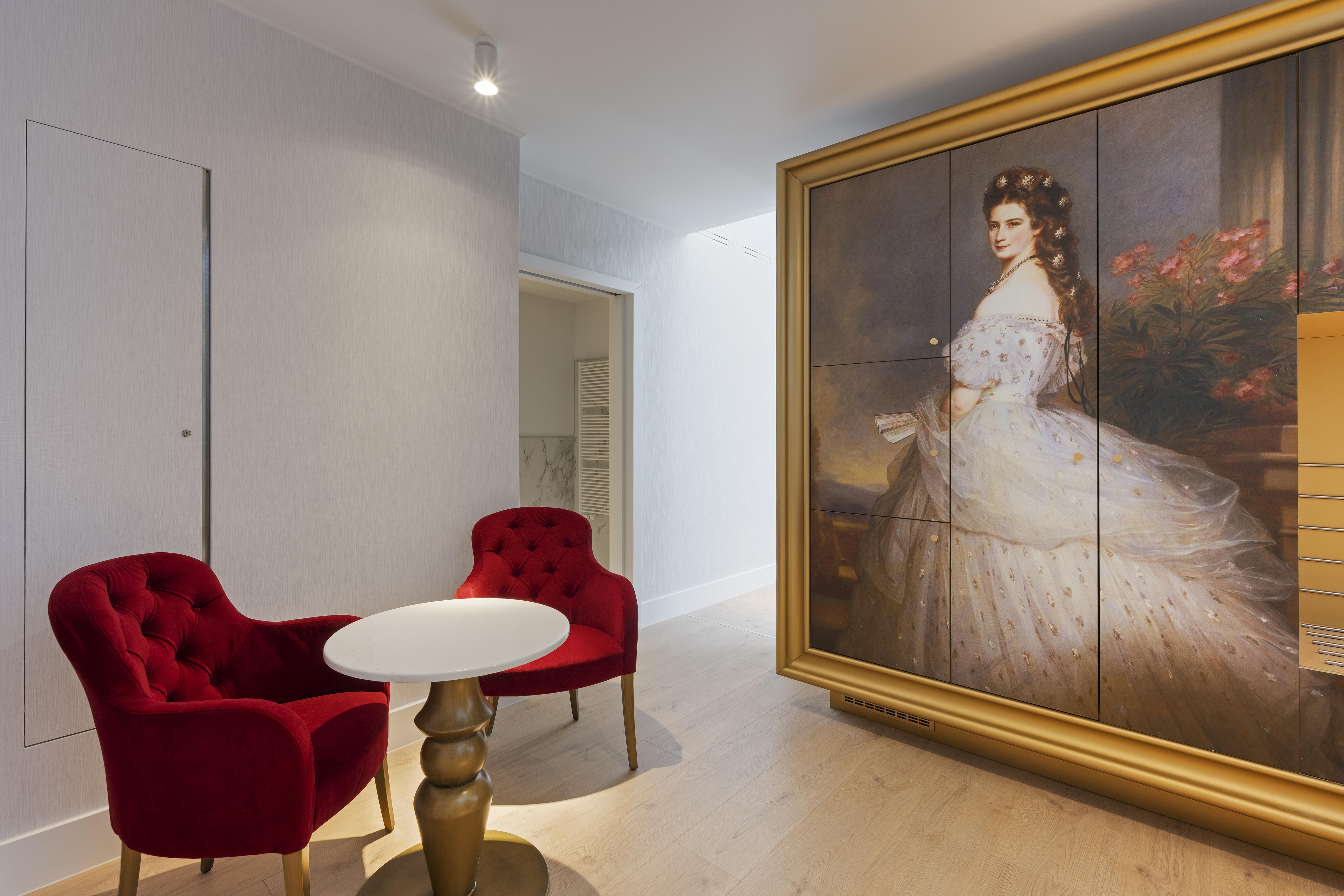 Aurea Ana Palace By Eurostars Hotel Company بودابست المظهر الخارجي الصورة The interior of the Sacher Museum